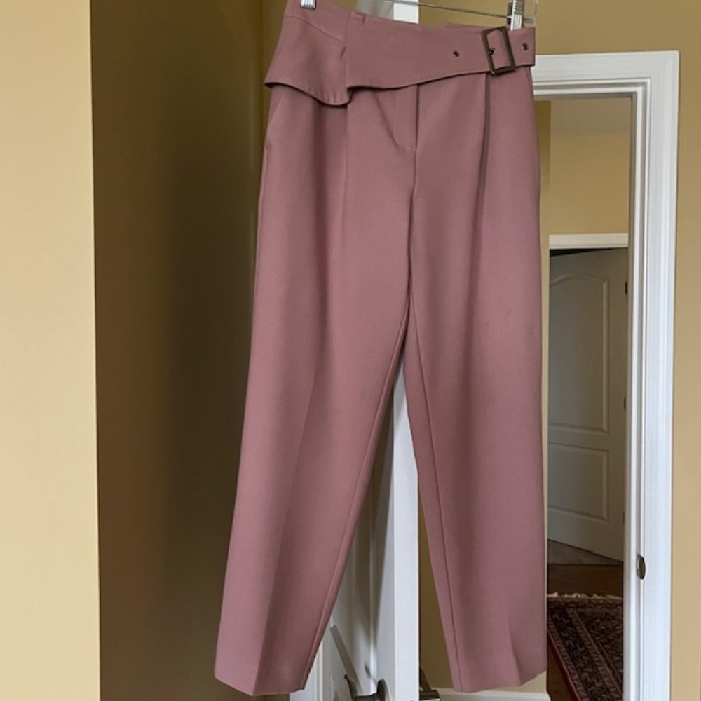 Topshop Dusty RoseTapered Trousers - Sz 2